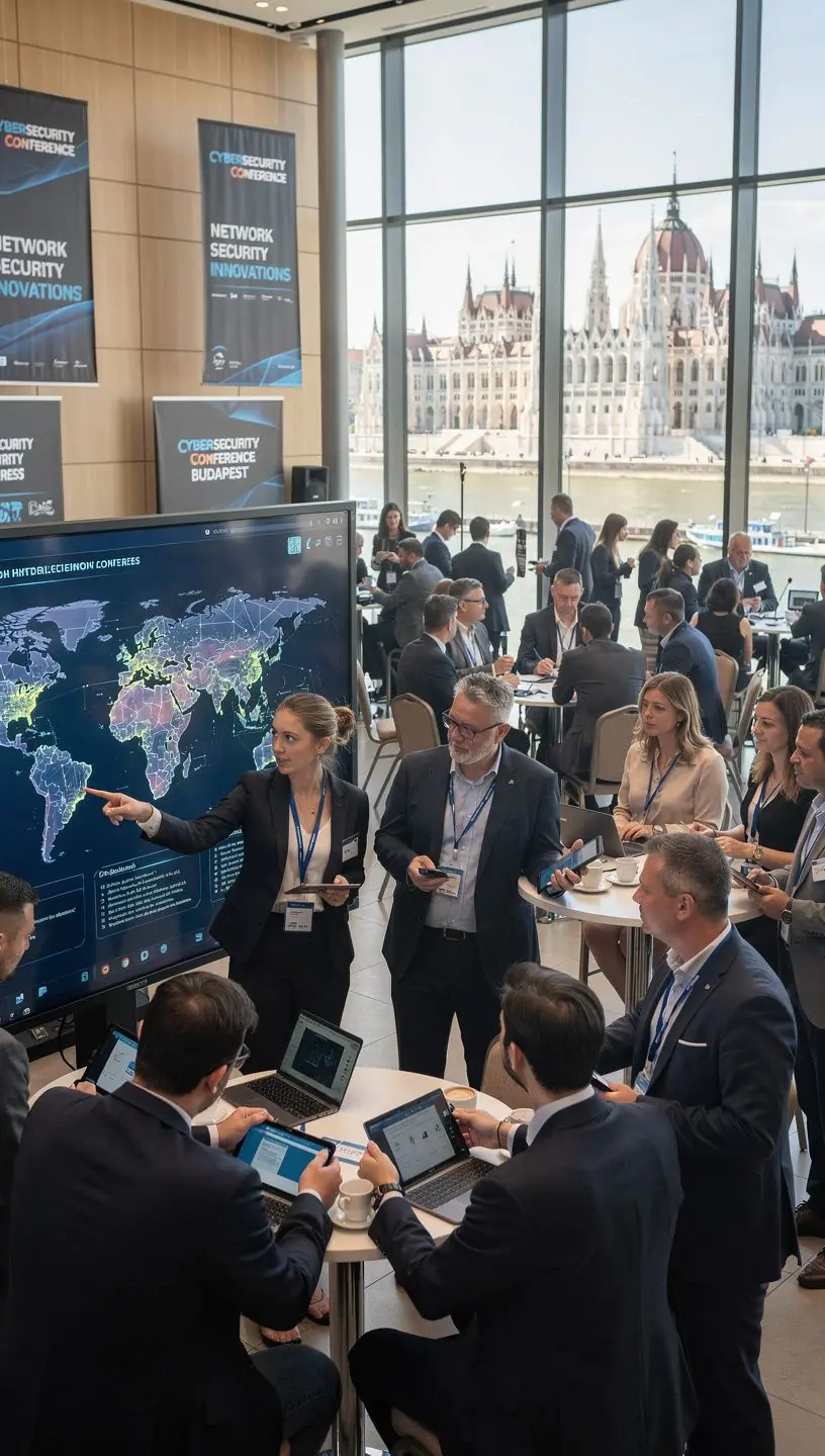 Hacker támadást szimuláló kép, amely a kiberbiztonság fontosságát hangsúlyozza.